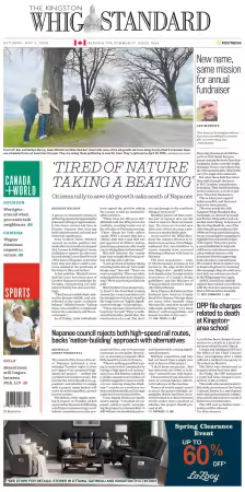 Kingston WhigStandard - 2 May 2026