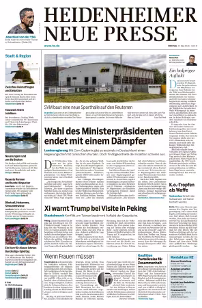 Heidenheimer Neue Presse - 15 Mai 2026
