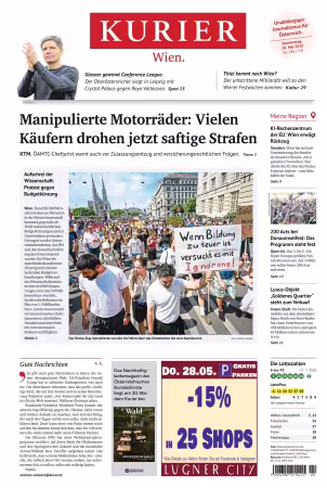 Kurier - 28 Mai 2026