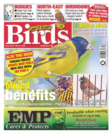Cage &amp; Aviary Birds - May 27, 2026