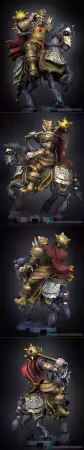 Dragun Studio – General Garibaldi – 3D Print Model