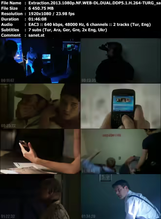 Extraction 2013 1080p NF WEB-DL DUAL DDP5.1 H264-TURG