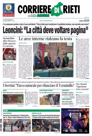 Corriere di Rieti - 28 maggio 2026