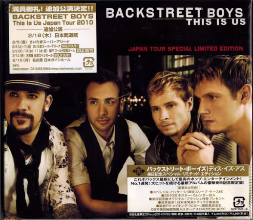 Backstreet Boys – This Is Us (Japan Tour Edition) (2010)