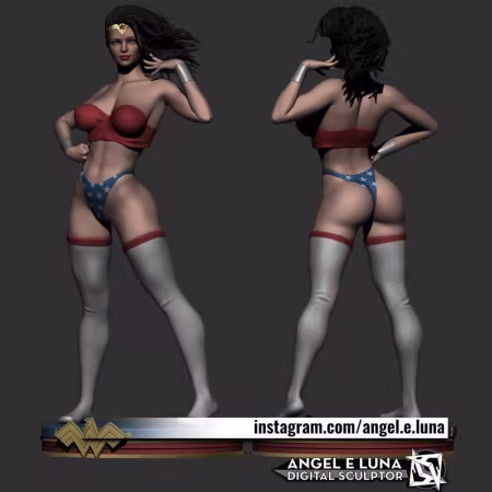 Wonder Woman v2 – 3D Print Model