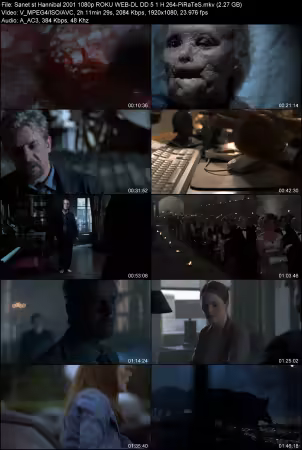 Hannibal 2001 1080p ROKU WEB-DL DD 5.1 H264-PiRaTeS