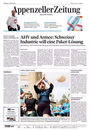 Appenzeller Zeitung - 15 Mai 2026