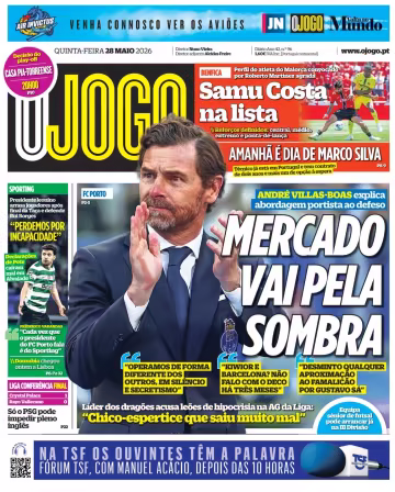 O Jogo - 28 maio 2026