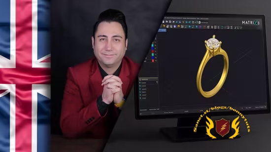 Jewelry Design with Matrix Software Level 1 in English