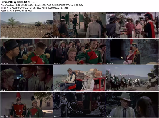 Vera Cruz 1954 MULTi 1080p HDLight x264 AC3-BzH29