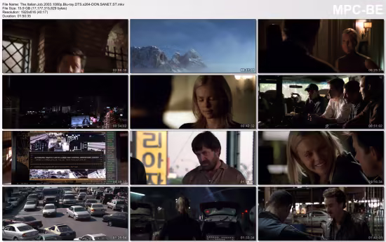 The Italian Job 2003 1080p BluRay DTS x264-DON