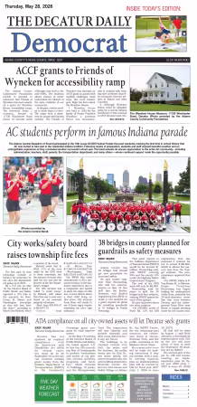 The Decatur Daily Democrat - 28 May 2026