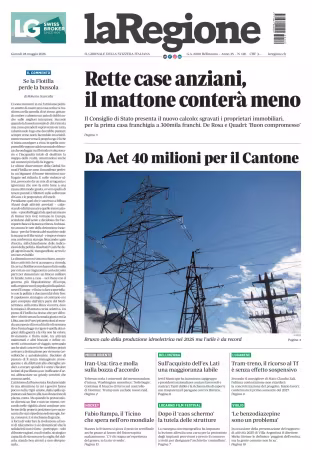 laRegione - 28 maggio 2026
