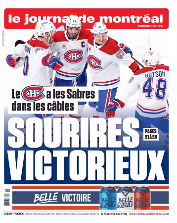 Le Journal de Montreal - 15 mai 2026