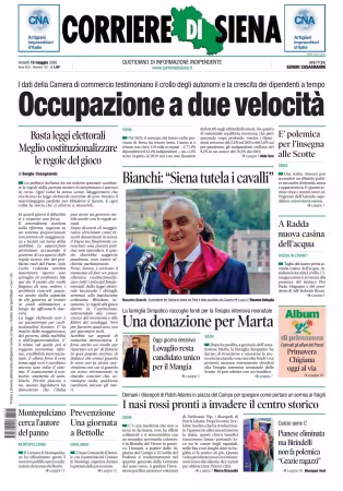 Corriere di Siena - 15 maggio 2026