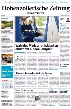 Hohenzollerische Zeitung - 15 Mai 2026