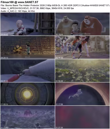 Boonie Bears The Hidden Protector 2026 2160p WEB-DL H265 HDR DDP2.0 2Audios-HHWEB