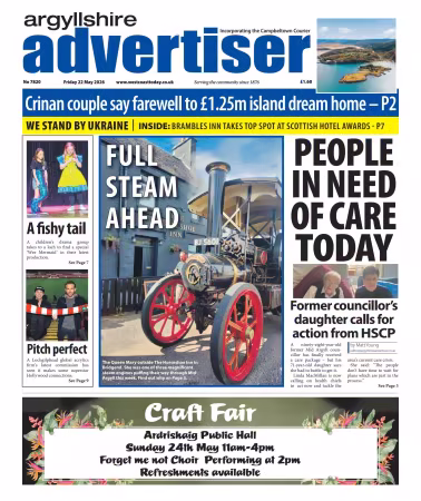 Argyllshire Advertiser - 22 May 2026