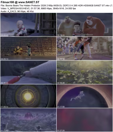 Boonie Bears The Hidden Protector 2026 2160p WEB-DL DDP2.0 H265 HDR-HDSWEB