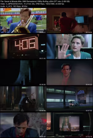 Miracle Mile 1988 Remastered 1080p BluRay x264-OFT