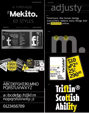 Creativemarket - JT Mekito - Geometric Modernism Font 92040524