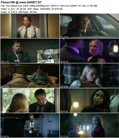 The Naked Gun 2025 1080p WEBRip AV1 DDP 5.1-dAV1nci
