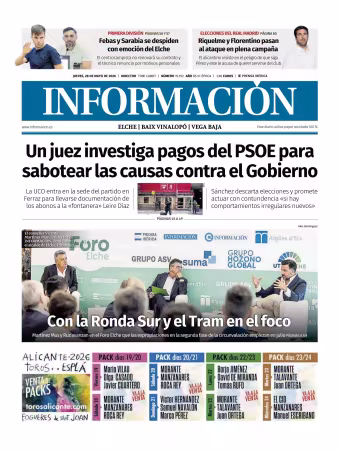 Diario Informacion (Elche y Vega Baja) - 28 mayo 2026