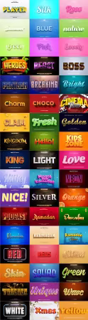 Psd text effect set vol 026