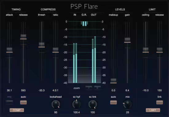 PSPaudioware PSP Flare v1.1.0 U2B macOS