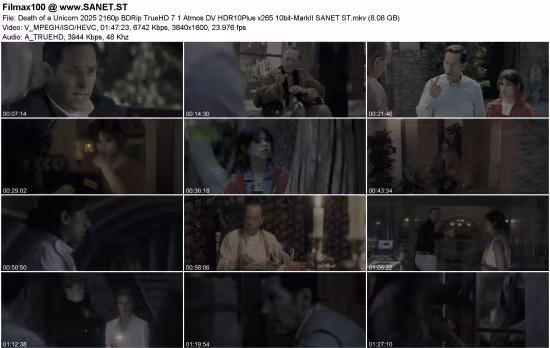 Death of a Unicorn 2025 2160p BDRip TrueHD 7 1 Atmos DV HDR10Plus x265 10bit-MarkII