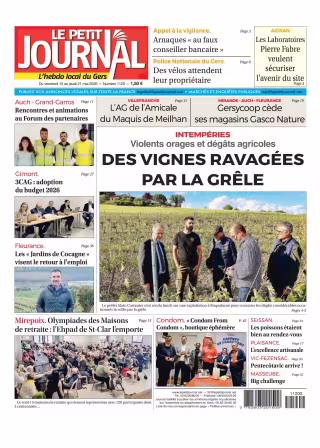 Le Petit Journal L'hebdo local du Gers - 15 mai 2026
