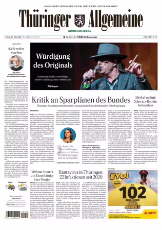 Thuringer Allgemeine (Apolda) - 15 Mai 2026