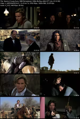 Young Guns 1988 Remastered 1080p BluRay x264-OFT