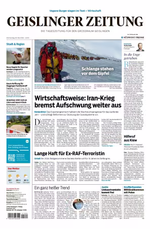 Geislinger Zeitung - 28 Mai 2026