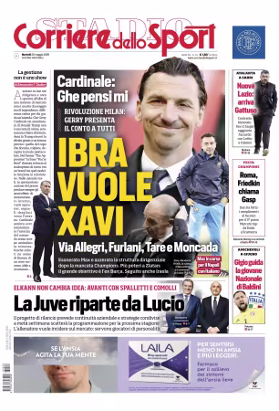 Corriere dello Sport - 26 maggio 2026