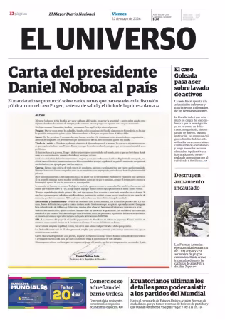 El Universo - 22 mayo 2026