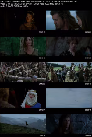Braveheart 1995 1080p MGMP WEB-DL DDP 5.1 H264-PiRaTeS