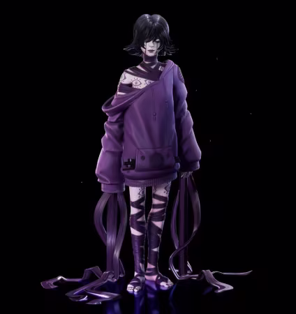 Deadslug Girl – 3D Print Model