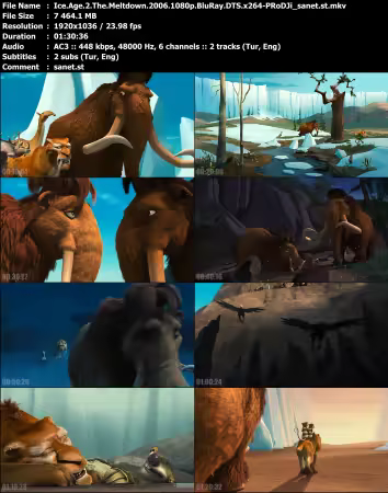 Ice Age 2 The Meltdown 2006 1080p BluRay DTS x264-PRoDJi