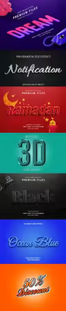 Psd text effect set vol 379