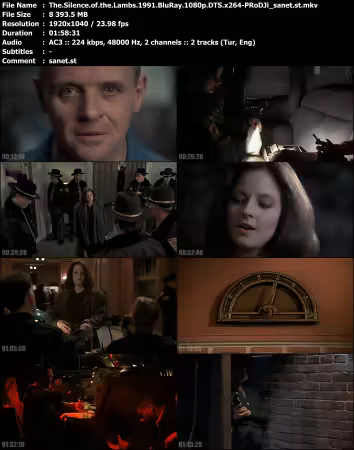 The Silence of the Lambs 1991 BluRay 1080p DTS x264-PRoDJi