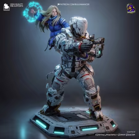 Bulkamancer Sculpts – Diana &amp; Hugh – 3D Print Model