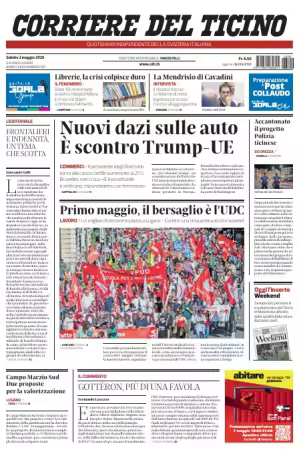 Corriere del Ticino - 2 Maggio 2026