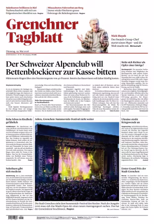 Grenchner Tagblatt - 19 Mai 2026