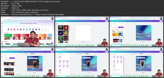 Complete Canva Graphic Design Course In English