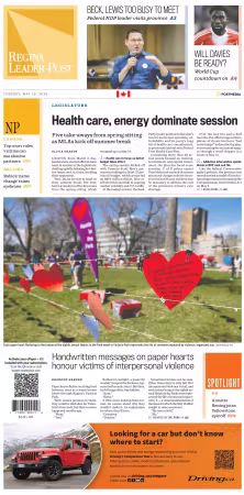 Regina LeaderPost - 19 May 2026