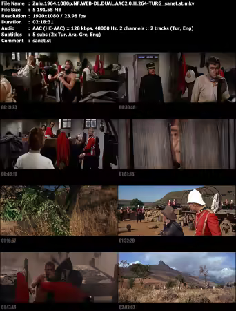 Zulu 1964 1080p NF WEB-DL DUAL AAC2.0 H264-TURG