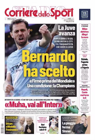 Corriere dello Sport - 16 maggio 2026
