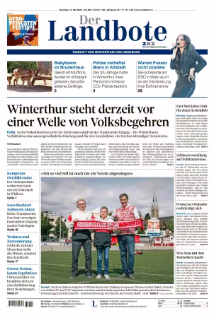 Der Landbote - 16 Mai 2026