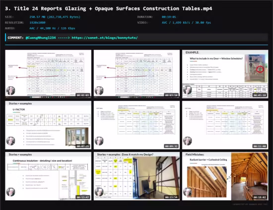 How to Read T-24 CF1R Energy Reports for California Projects